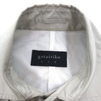gotairiku Gotairiku Bal collar coat, trench coat, M, beige, polyester, with belt
