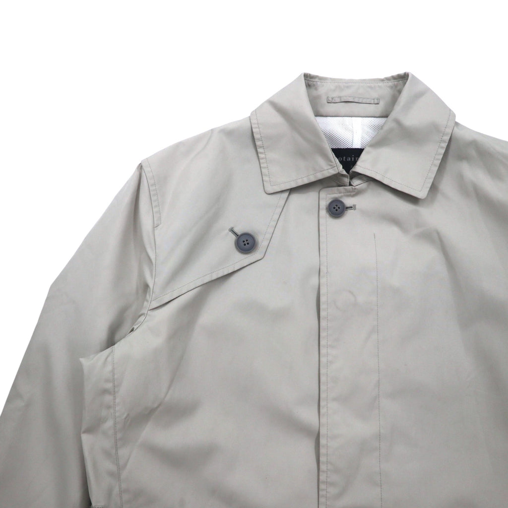 gotairiku Gotairiku Bal collar coat, trench coat, M, beige, polyester, with belt