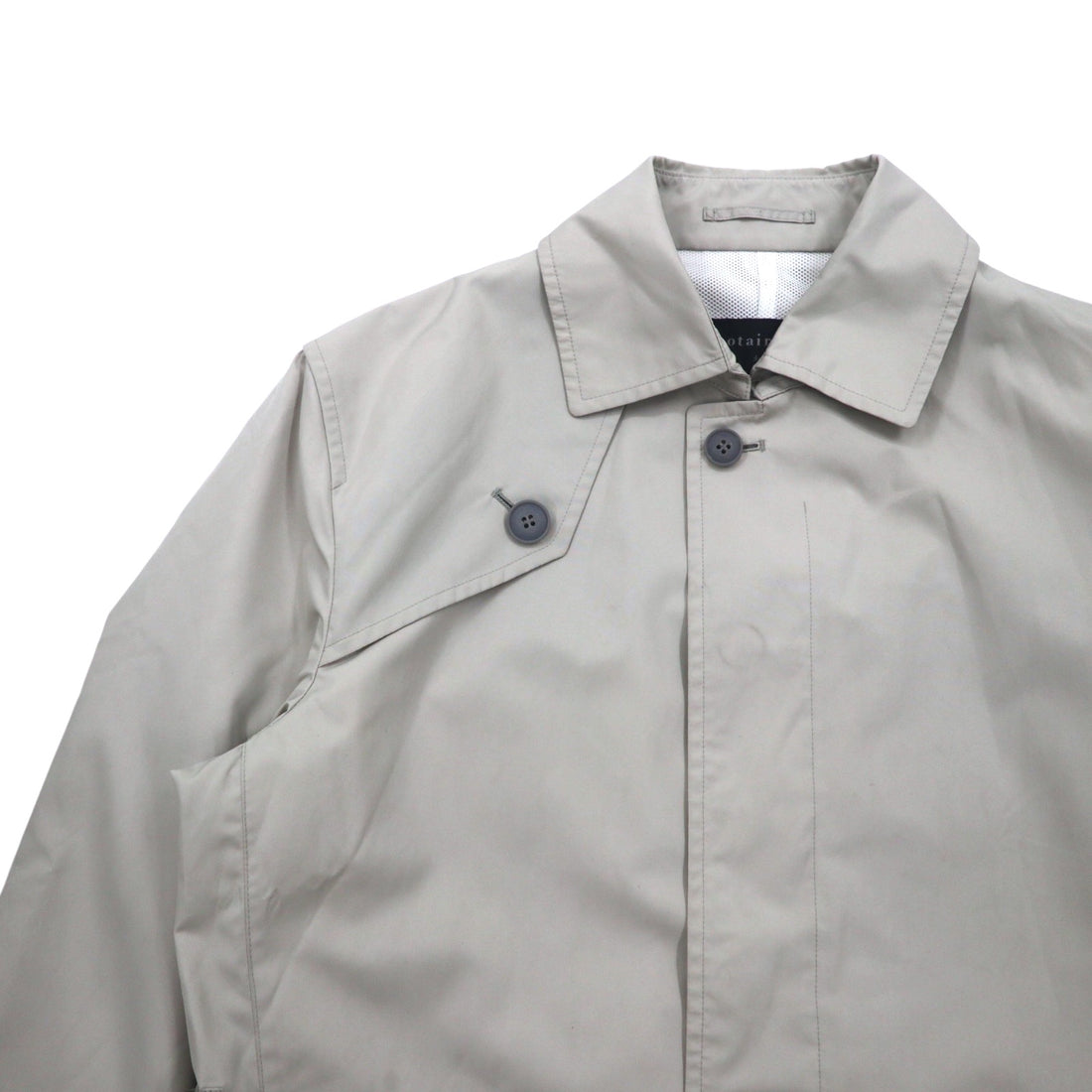 gotairiku Gotairiku Bal collar coat, trench coat, M, beige, polyester, with belt