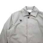 gotairiku Gotairiku Bal collar coat, trench coat, M, beige, polyester, with belt