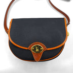 DOONEY & BOURKE USA製 ショルダーバッグ ネイビー レザー ALL WEATHER LEATHER シボ革