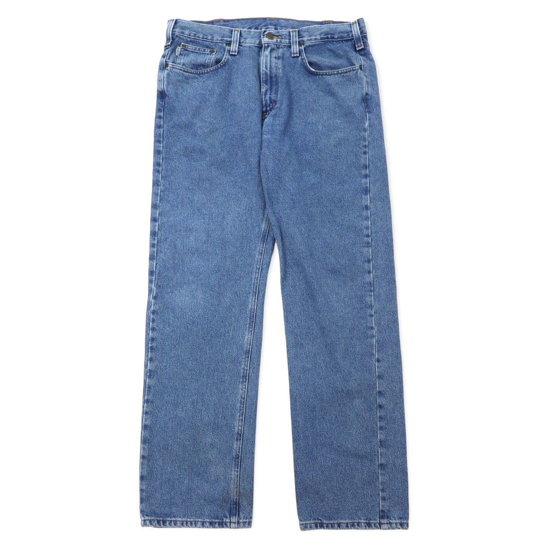 日本然リトテ-古着オンライン-Carhartt トラディショナルフィット デニムパンツ 36 ブルー コットン B480LVB メキシコ製-Carhartt Traditional Fit Denim Pants 36 Blue Cotton B480LVB Mexico Made