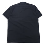 Dickies Short Sleeve Work Shirt XL Black Polyester Cotton Big Size