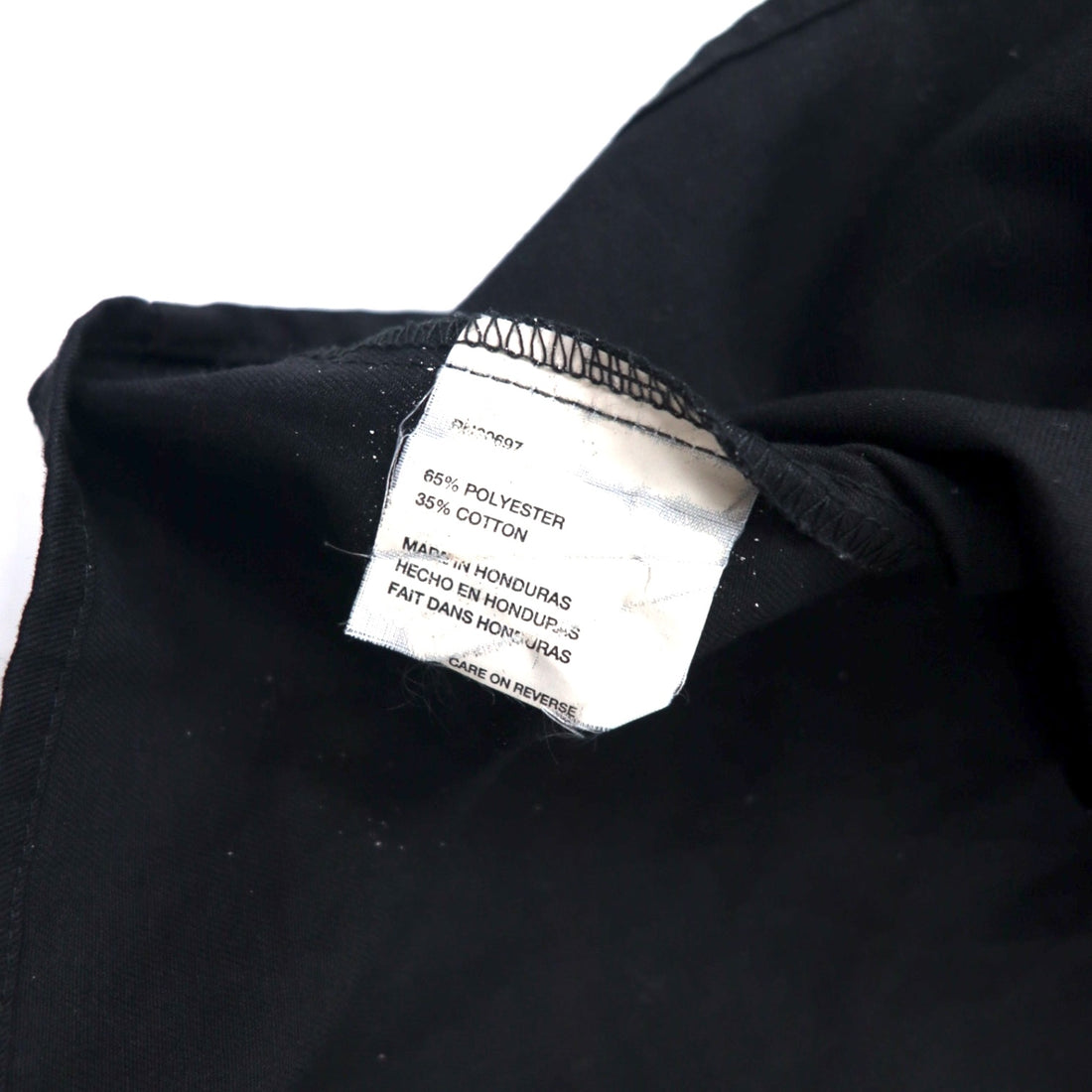Dickies Short Sleeve Work Shirt XL Black Polyester Cotton Big Size