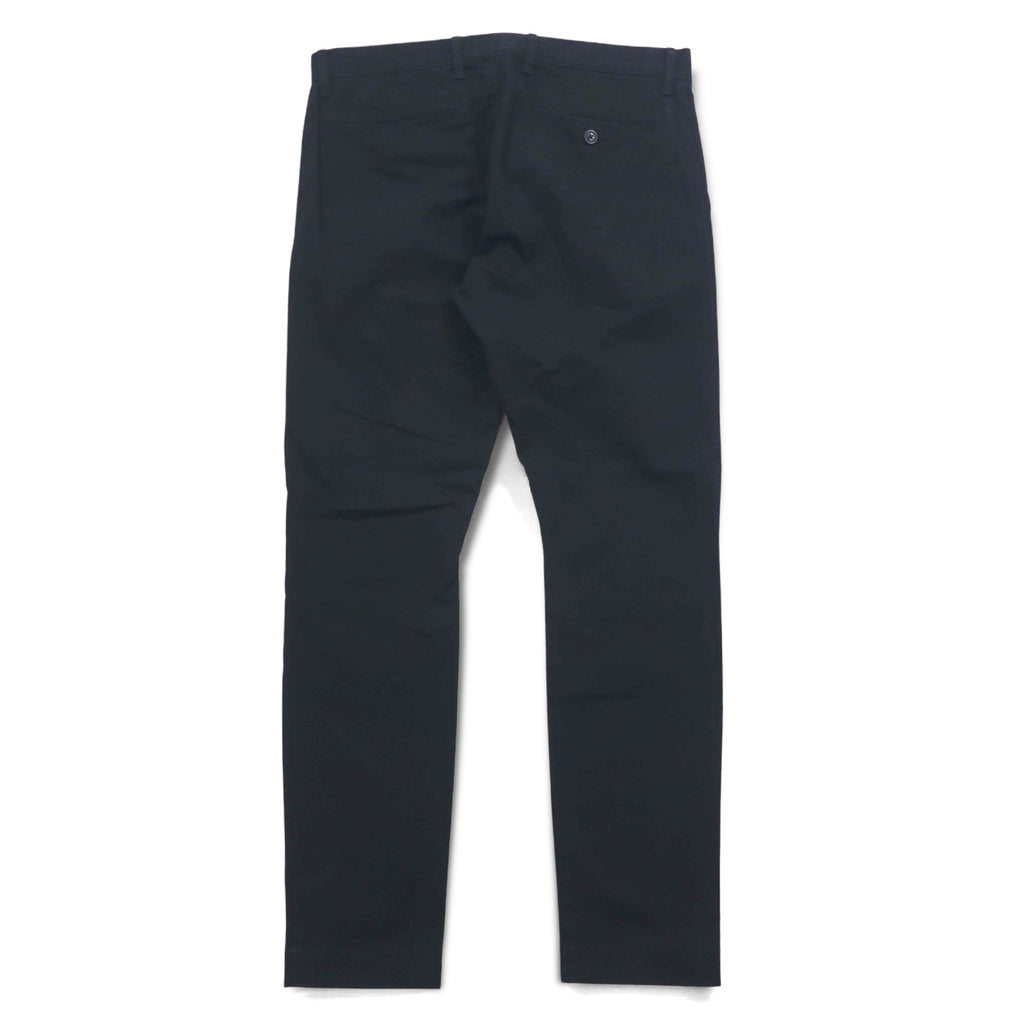 J.CREW Stretch Skinny Pants, Medium, Black, Cotton, 250 SKINNY