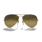 Ray-Ban Italian Made Aviator Teardrop Sunglasses Metal LARGE METAL 001/3K 58◻︎14 2N