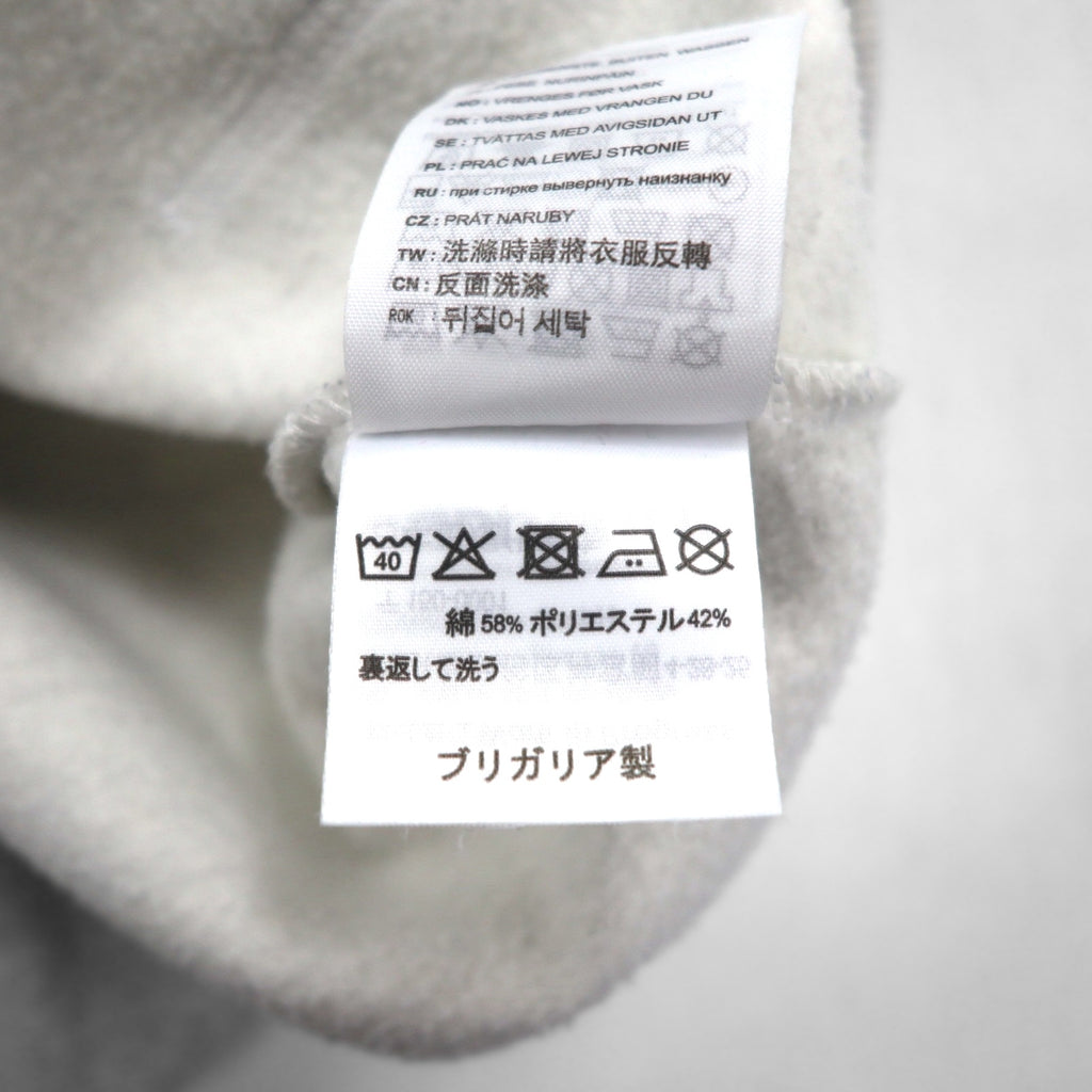 Carhartt WIP Hooded Chase Sweatshirt, Size L, Solid Color, Pocket, Fleece-Lined, I015897, Made in Bulgaria