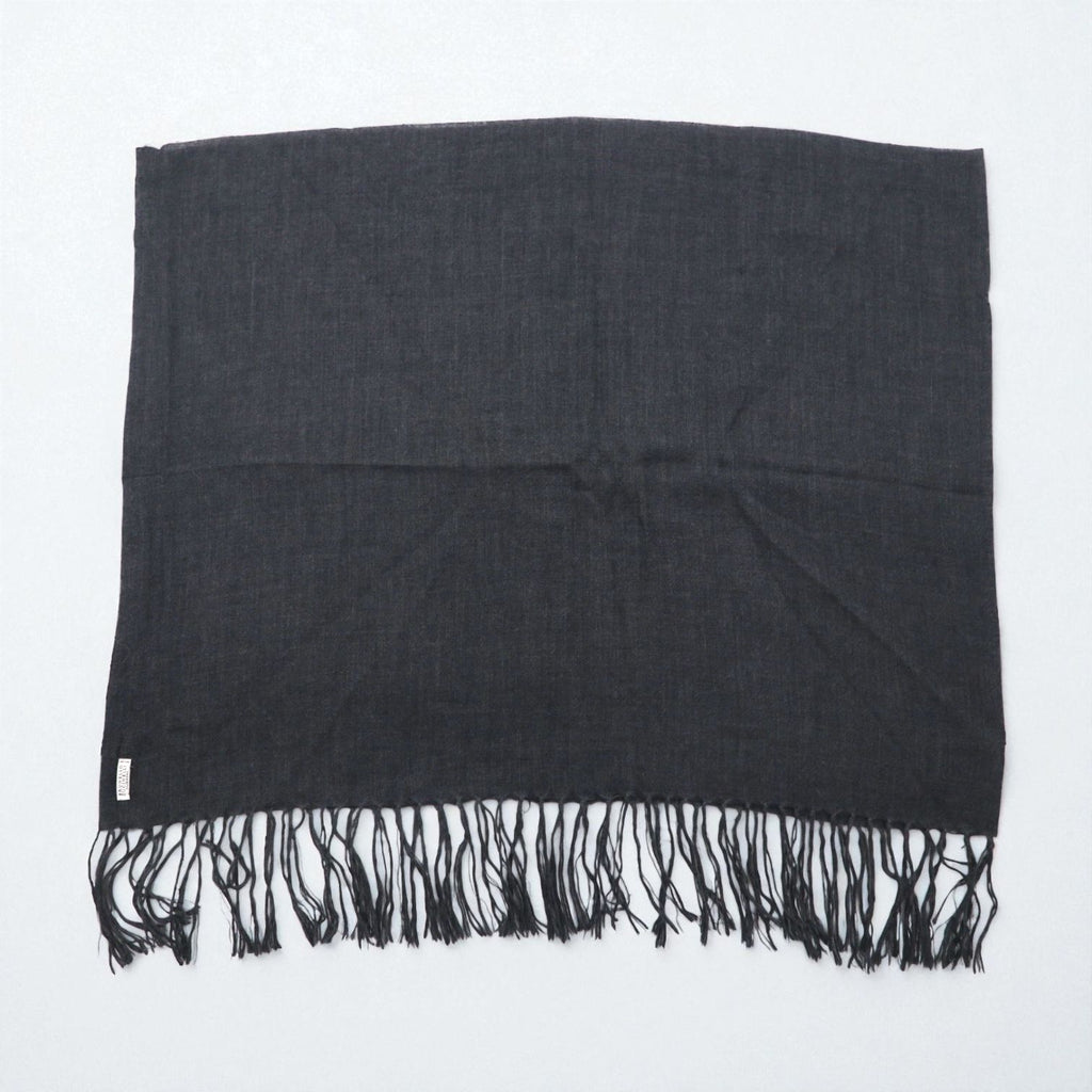 BRUNELLO CUCINELLI イタリア製 カシミヤ フリンジ マフラー グレー