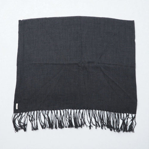 BRUNELLO CUCINELLI Italian Cashmere Fringe Scarf, Gray