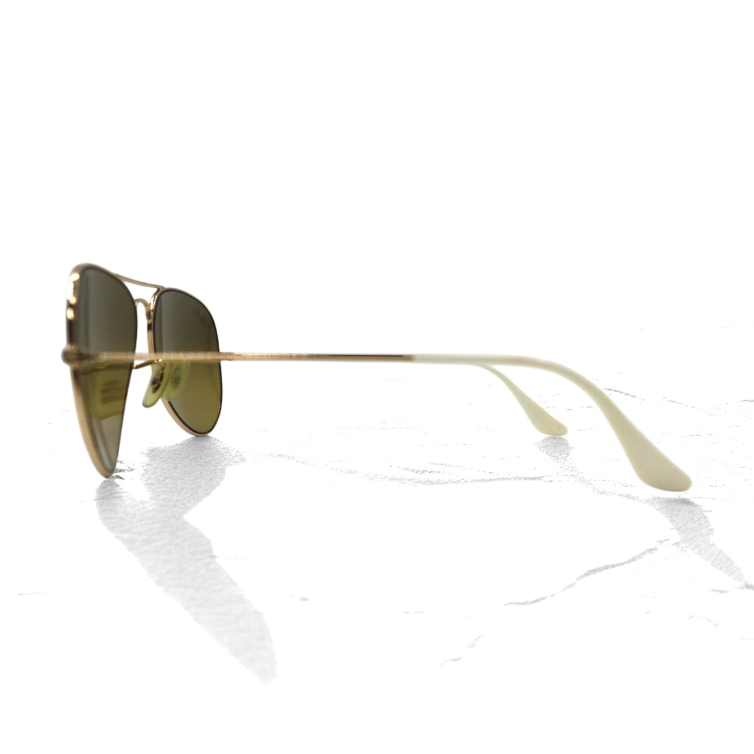 Ray-Ban Italian Made Aviator Teardrop Sunglasses Metal LARGE METAL 001/3K 58◻︎14 2N