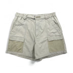 Columbia PFG Bush Shorts, Large, Beige, Cotton, Pocket, FM8100