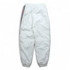 TOMMY HILFIGER SPORT nylon track pants jersey S white side line