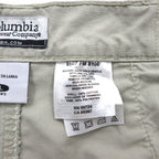Columbia PFG Bush Shorts, Large, Beige, Cotton, Pocket, FM8100