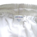 TOMMY HILFIGER SPORT nylon track pants jersey S white side line