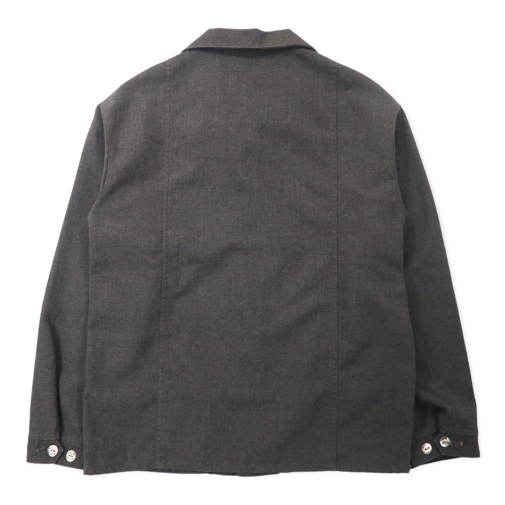 NATAL DESIGN Brian Jacket S Gray Cotton Polyester Wide Silhouette BRIAN JACKET Made in Japan