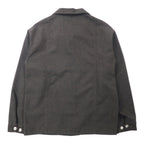 NATAL DESIGN Brian Jacket S Gray Cotton Polyester Wide Silhouette BRIAN JACKET Made in Japan