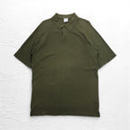 Columbia Polo Shirt 2XL Big Size Khaki Cotton AM2249
