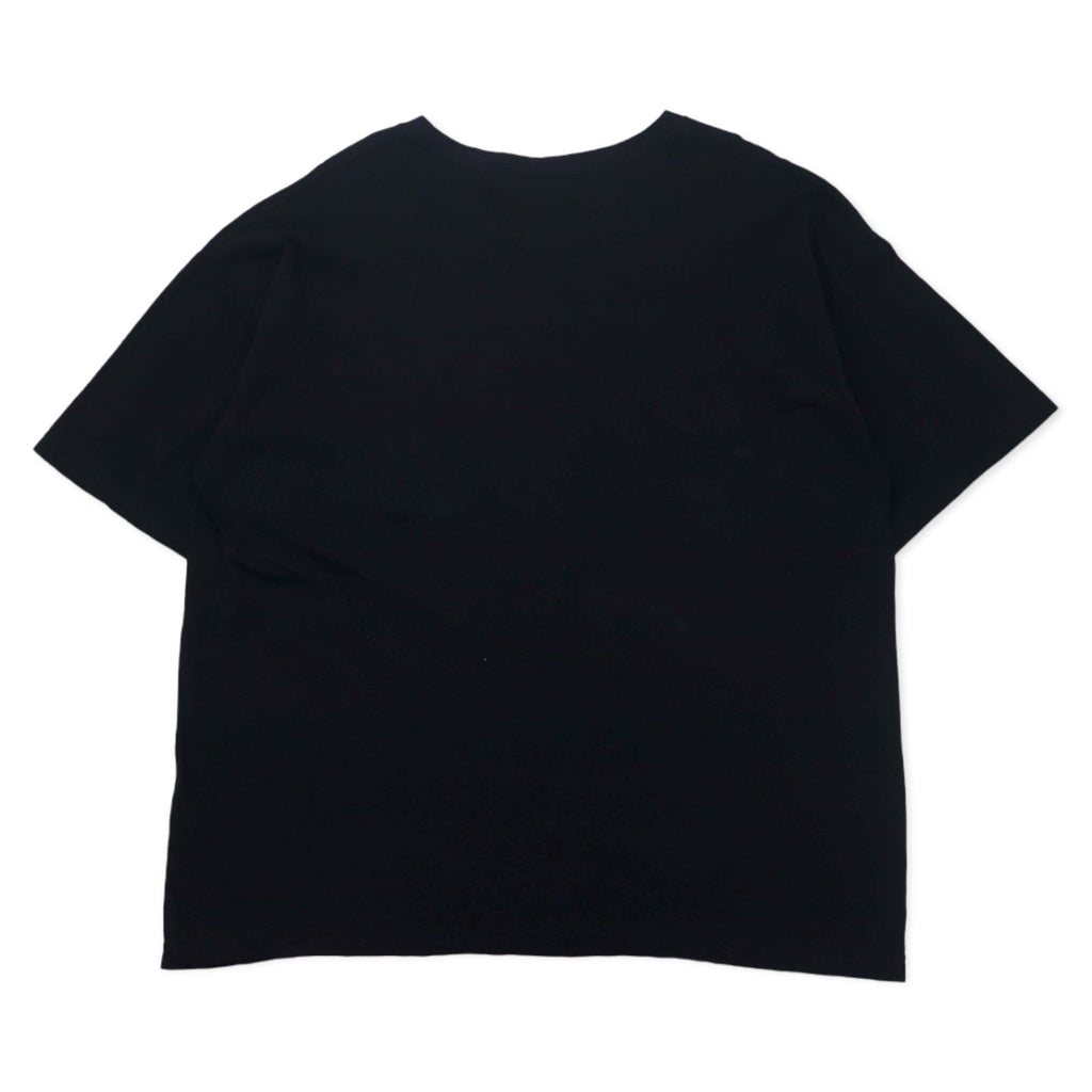 US AIR FORCE US Military Print T-Shirt 2XL Black Cotton Military BAYSIDE MADE TEE