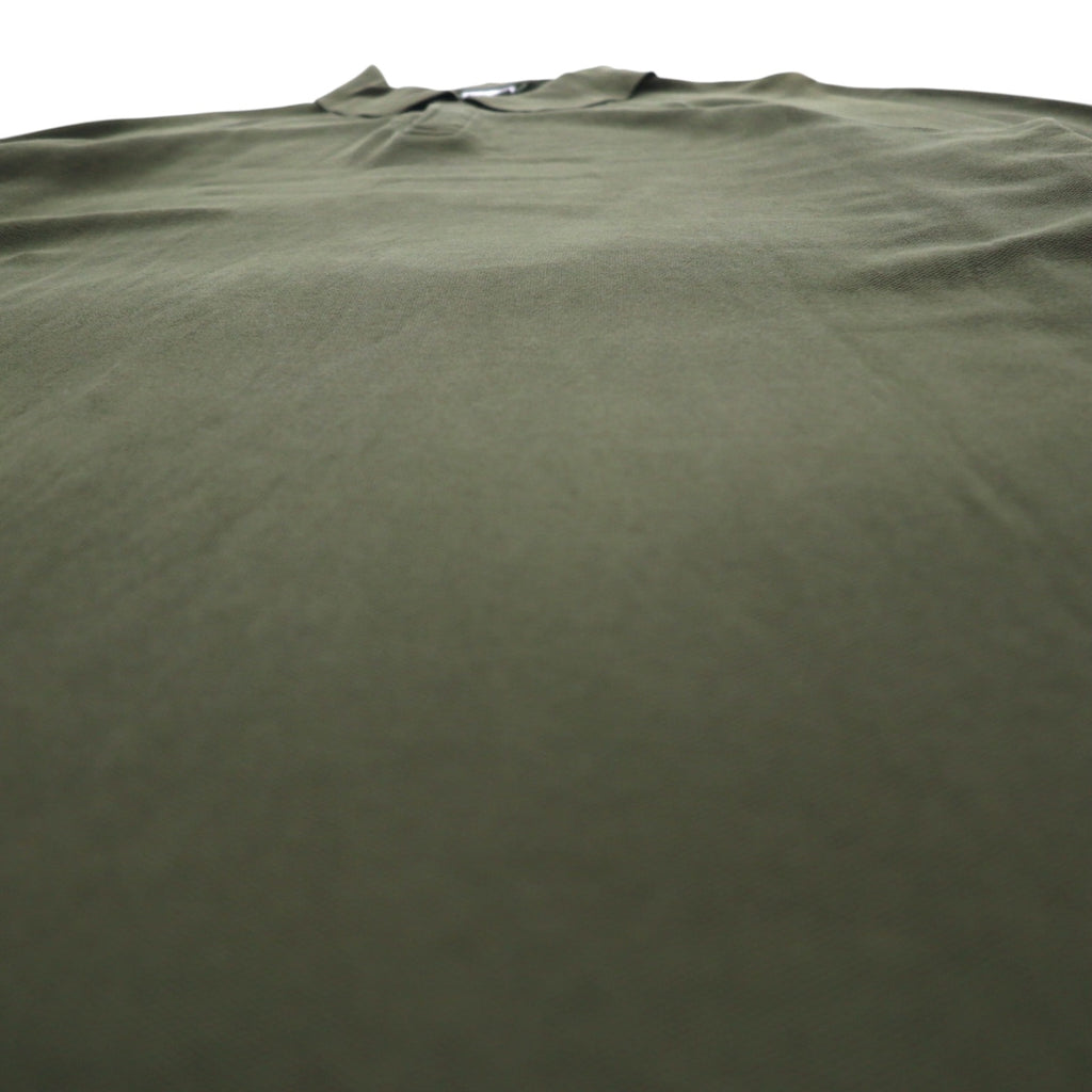 Columbia Polo Shirt 2XL Big Size Khaki Cotton AM2249