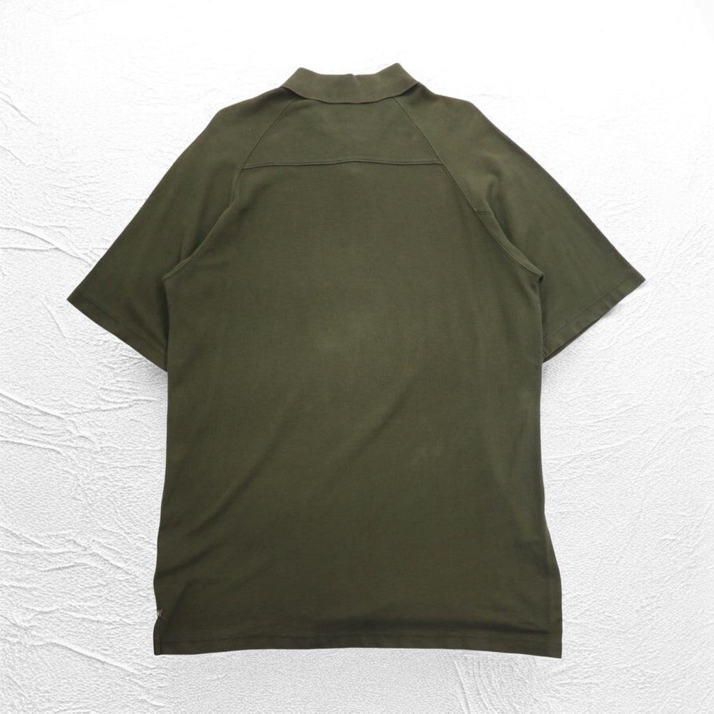 Columbia Polo Shirt 2XL Big Size Khaki Cotton AM2249