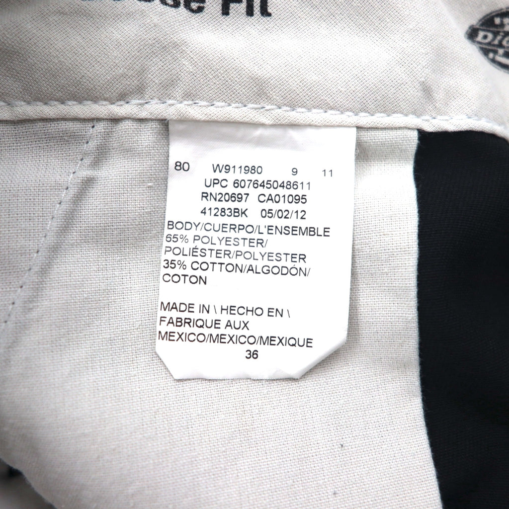 Dickies ルーズフィット Loose Fit ショート ワークパンツ ハーフパンツ L ブラック 41283 メキシコ製