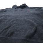 POLO RALPH LAUREN ショールカラー スウェット XL グレー コットン スモールポニー刺繍