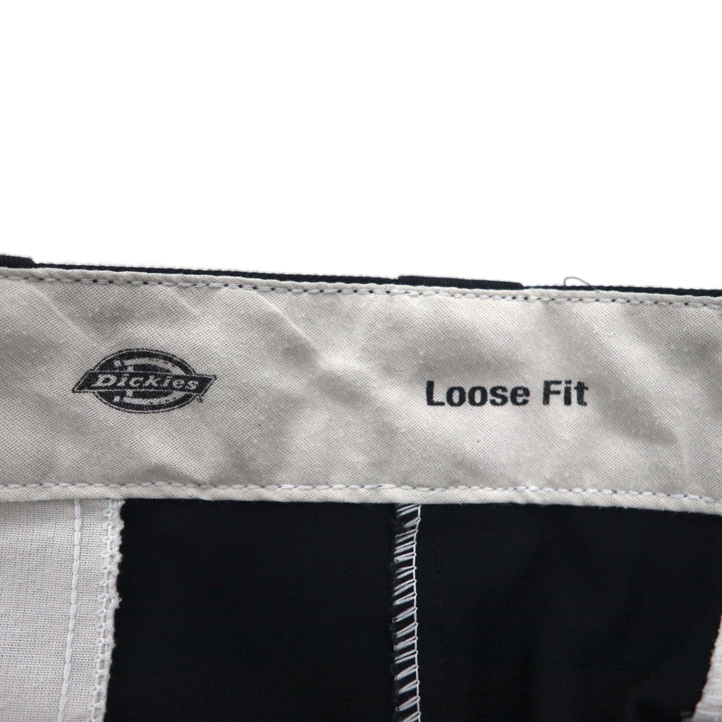 Dickies ルーズフィット Loose Fit ショート ワークパンツ ハーフパンツ L ブラック 41283 メキシコ製