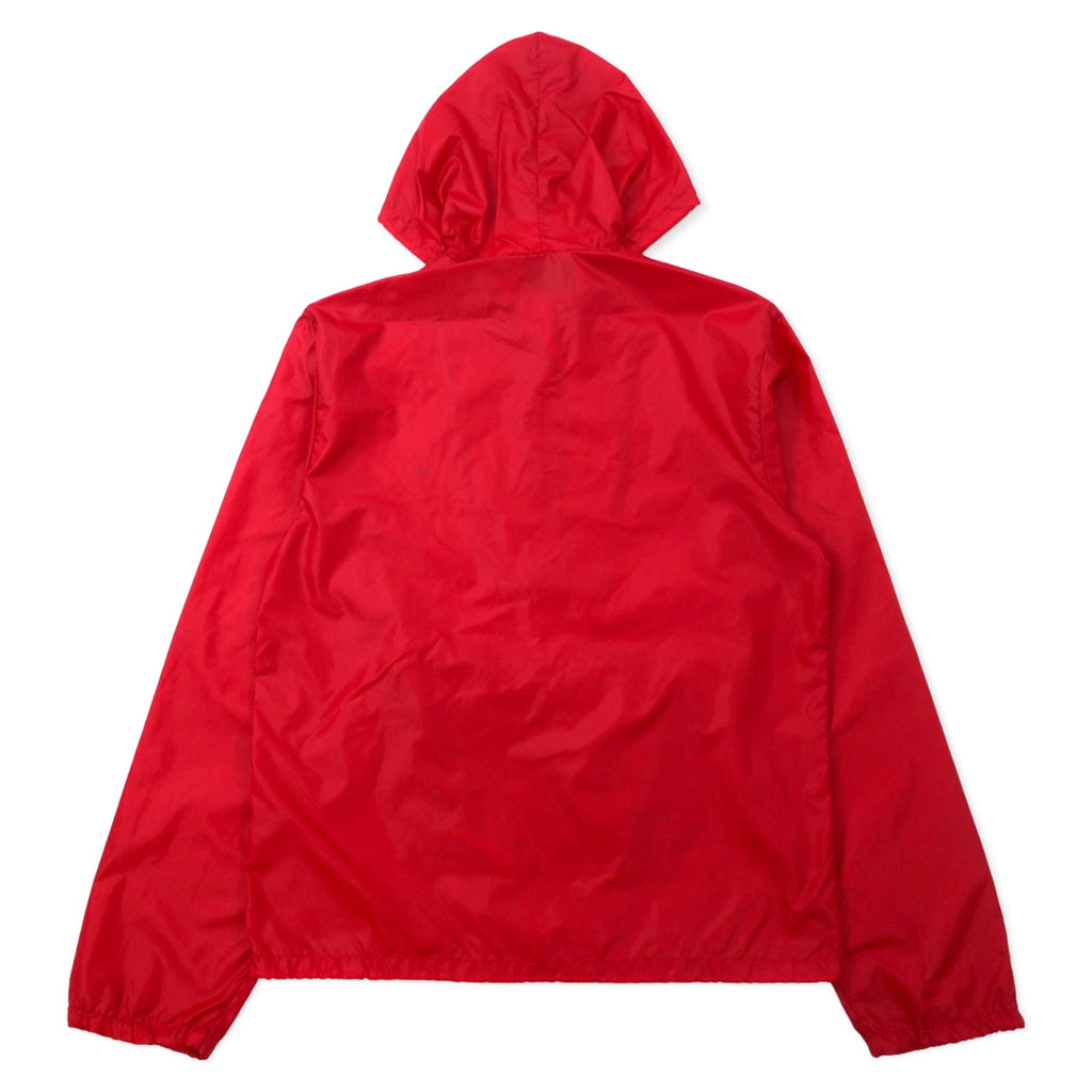 IZOD LACOSTE 80s Spool Tag Anorak Parka, S, Red, Nylon, Packable