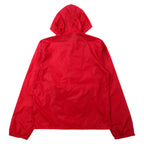 IZOD LACOSTE 80s Spool Tag Anorak Parka, S, Red, Nylon, Packable