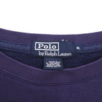 Polo by Ralph Lauren 90年代 スウェット トレーナー XL ネイビー コットン スモールポニー刺繍