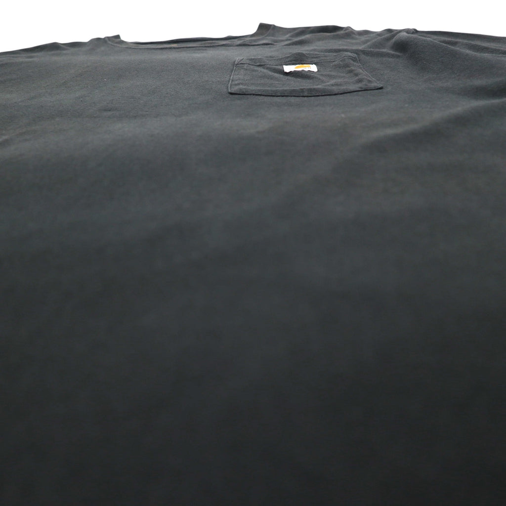 carhartt オリジナルフィット ポケット Tシャツ ポケTee 2XL ORIGINAL FIT ブラック ビッグサイズ