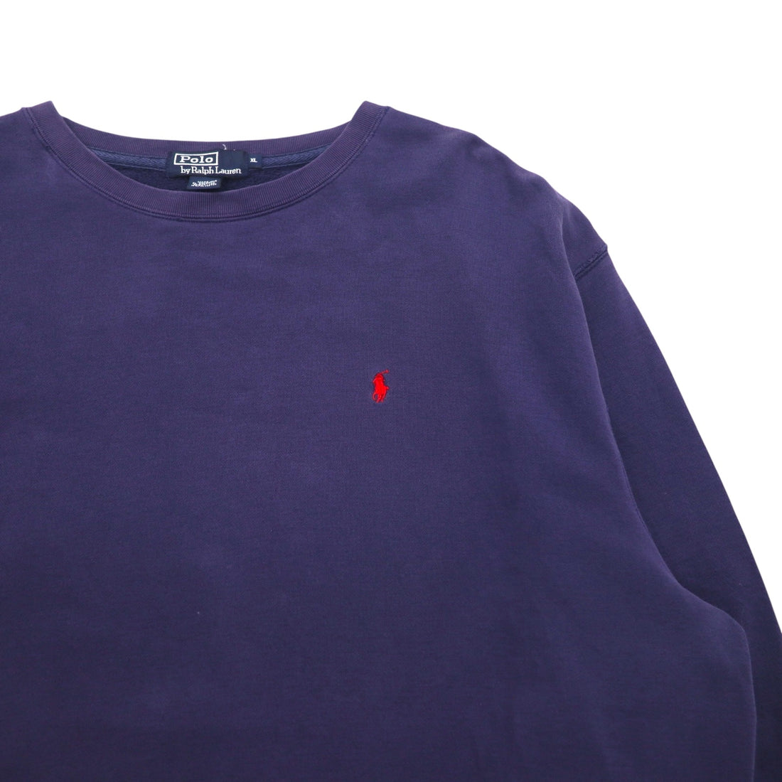 Polo by Ralph Lauren 90年代 スウェット トレーナー XL ネイビー コットン スモールポニー刺繍