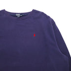Polo by Ralph Lauren 90年代 スウェット トレーナー XL ネイビー コットン スモールポニー刺繍
