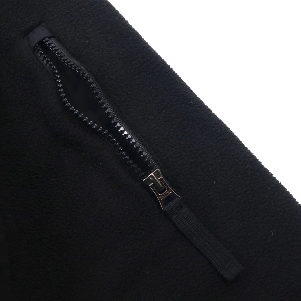 Polo Ralph Lauren 前V 起毛 スウェット トレーナー M ブラック フリース 肩ポケット スモールポニー刺繡