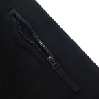 Polo Ralph Lauren 前V 起毛 スウェット トレーナー M ブラック フリース 肩ポケット スモールポニー刺繡