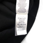 Polo Ralph Lauren 前V 起毛 スウェット トレーナー M ブラック フリース 肩ポケット スモールポニー刺繡