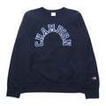 Champion Reverse Weave Arch Logo Sweatshirt XL Navy C8-H009