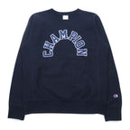 Champion Reverse Weave Arch Logo Sweatshirt XL Navy C8-H009