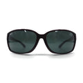 Ray-Ban ビッグフレーム スクエア サングラス ボルドー プラスチック RB2161