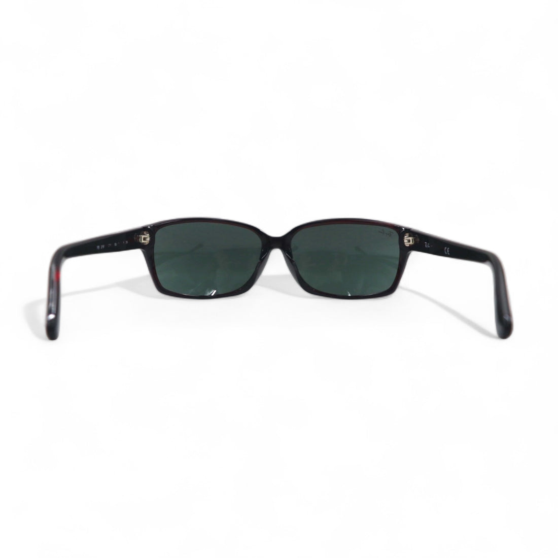 Ray-Ban ビッグフレーム スクエア サングラス ボルドー プラスチック RB2161