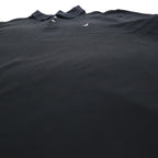 NAUTICA クラシックフィット ポロシャツ 2XL Classic Fit ブラック 鹿の子 ワンポイントロゴ刺繍