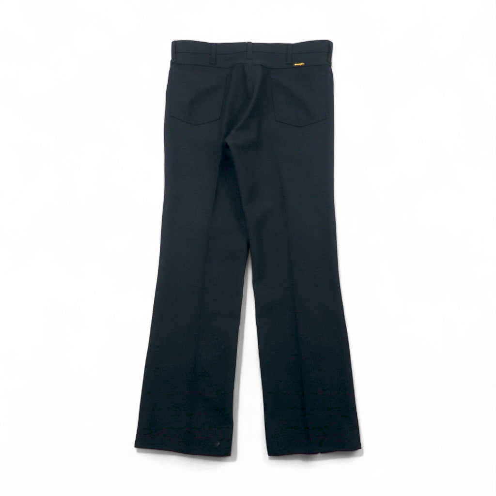 Wrangler 90s USA Made Wrangler Dress Jeans Denim Pants, Size L, Black Polyester, 82BK