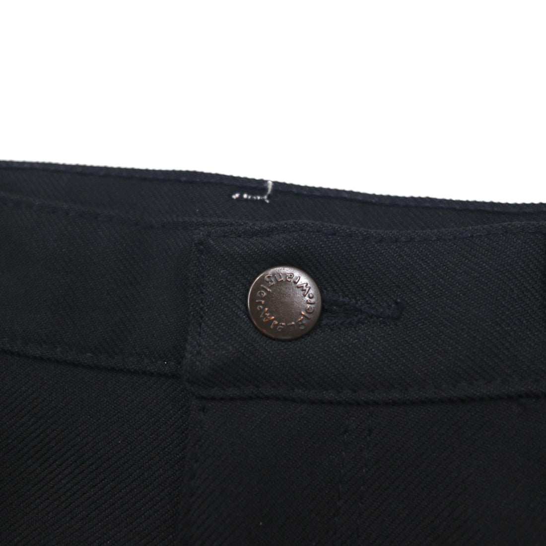 Wrangler 90s USA Made Wrangler Dress Jeans Denim Pants, Size L, Black Polyester, 82BK