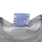Hanes 90s USA Made HEAVYWEIGHT Printed Sweatshirt XL Grey Cotton 1992
