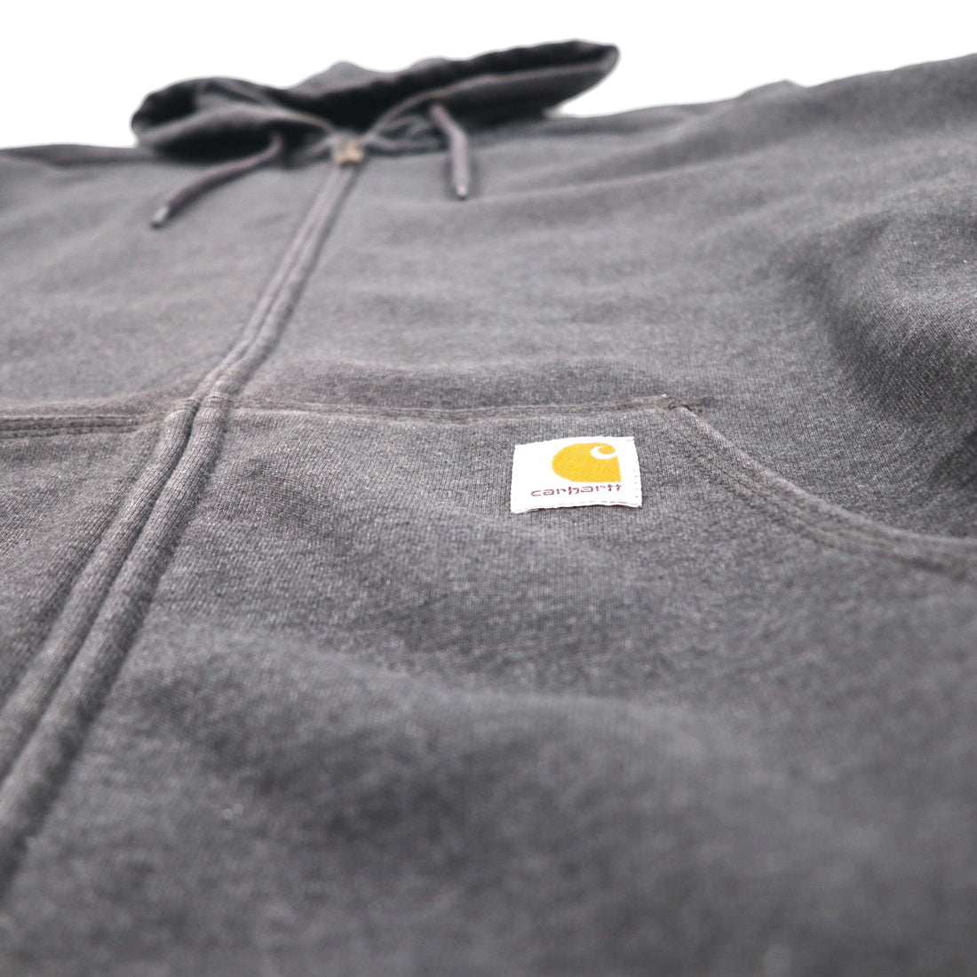 carhartt レインディフェンダー Rain Defender パクストン ヘビーウェイト フルジップパーカー Paxton Heavyweight Hooded Zip-Front Sweatshirt XL グレー 裏起毛 100614