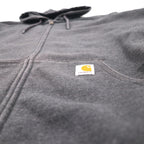carhartt レインディフェンダー Rain Defender パクストン ヘビーウェイト フルジップパーカー Paxton Heavyweight Hooded Zip-Front Sweatshirt XL グレー 裏起毛 100614