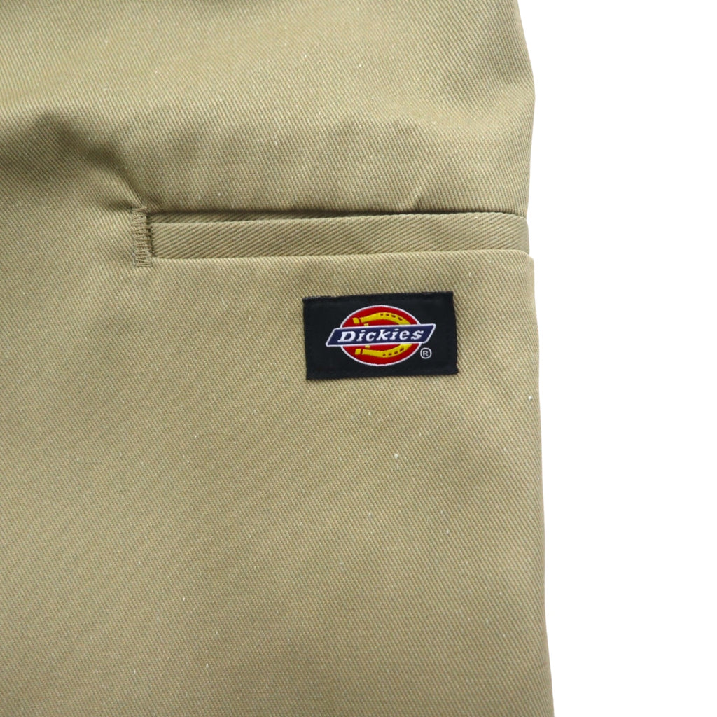 Dickies Relaxed Fit T/C Twill Short Work Pants, Size L, Beige, WR640, Unused
