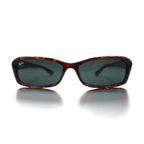 Ray-Ban Square Rectangle Sunglasses, Brown Tortoiseshell, RB2163, 1060/71, 59-15, 140mm, 3N