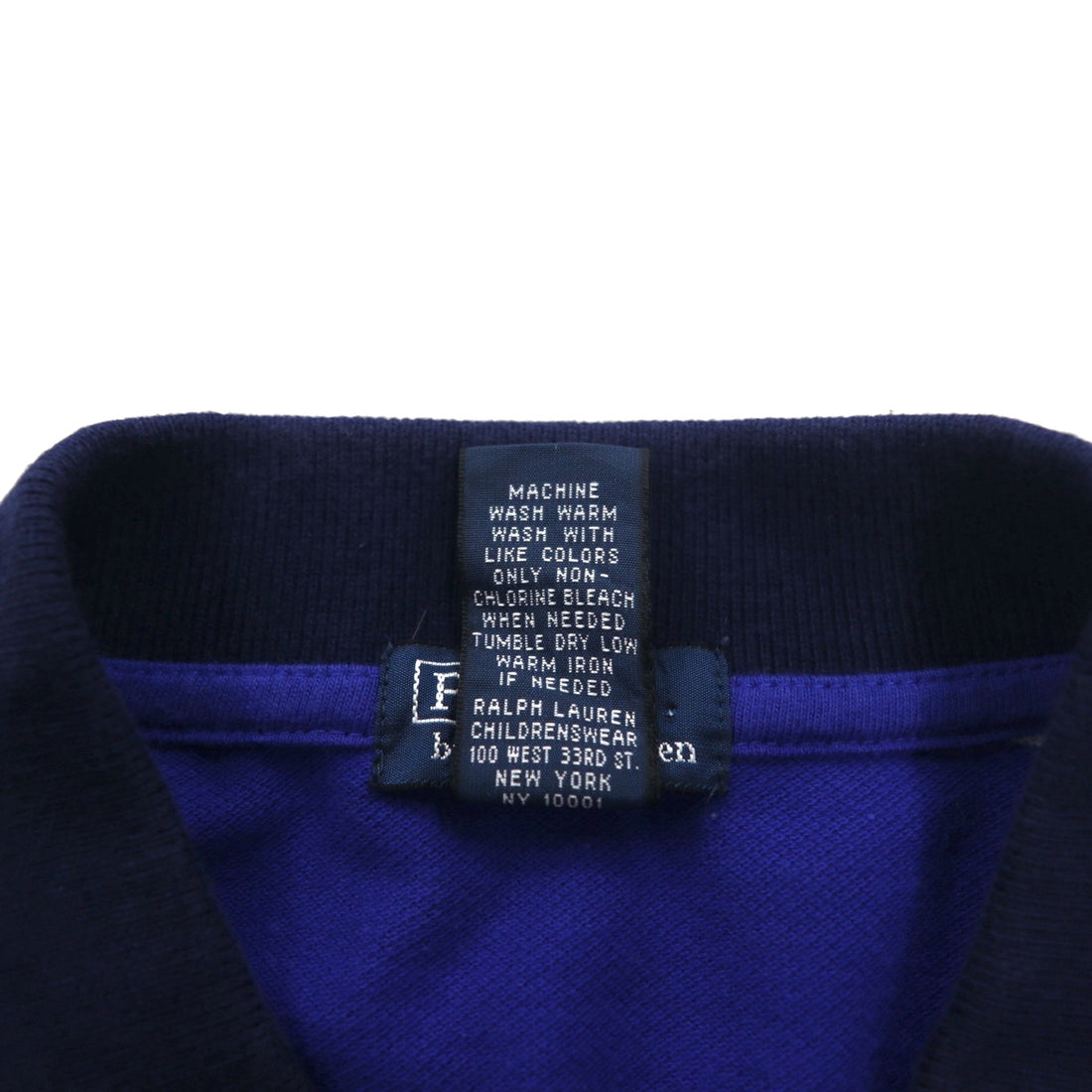 Polo by Ralph Lauren 90s Striped Polo Shirt, Medium, Navy, Blue, Pique, Small Pony Embroidery, Made in Peru