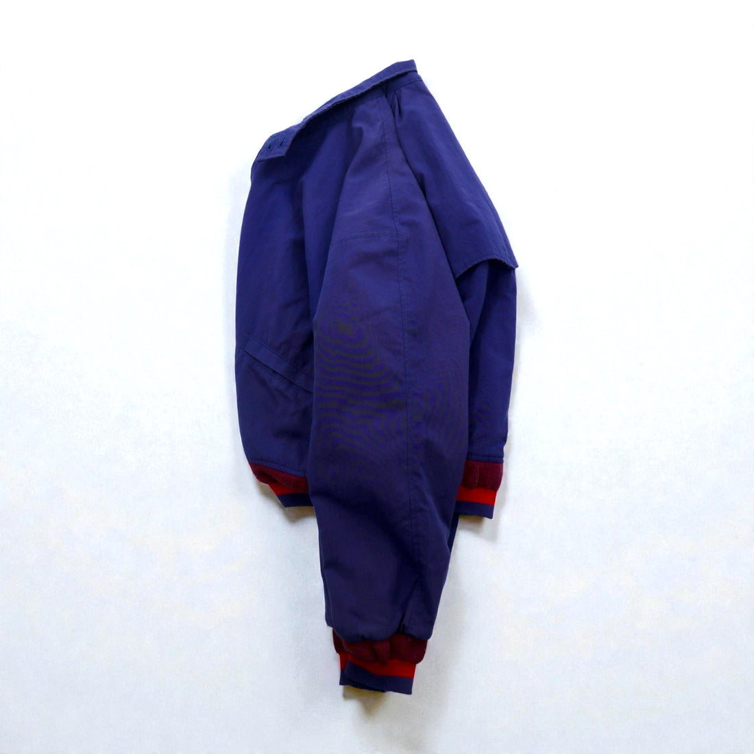 BUGGY Toyo Enterprise 80s Made in Japan Harrington Jacket, Medium, Navy